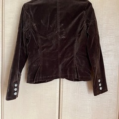 ショートジャケット（ベロア調）の画像