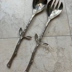 サラダの取り分けカトラリー、他フォークナイフ🍴