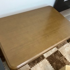 【値下げ】長方形こたつ　縦約80㎝×横約120㎝　センサー付き