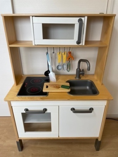 【取引中】IKEAままごとキッチン《ままごとグッズ付き！》