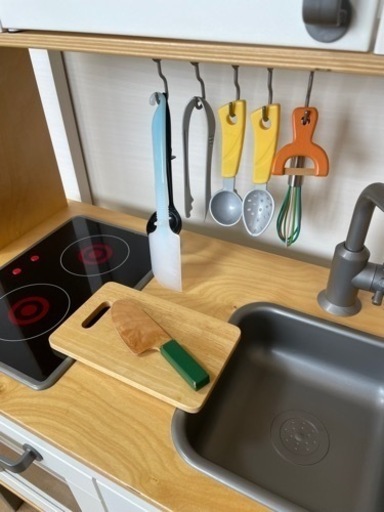 【取引中】IKEAままごとキッチン《ままごとグッズ付き！》