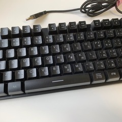 ゲーミングキーボード　7色