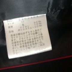 USED   EAST BOY 黒　Pコート 11号の画像