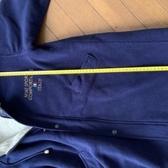 MIKI SPORTS ボアコート　120 フード付き　の画像