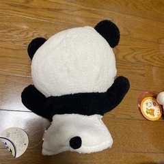 パンダ パペット 汚れありの画像
