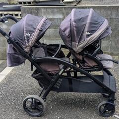 ベビーカー　２人乗り　双子　年子　カトージ　Joie