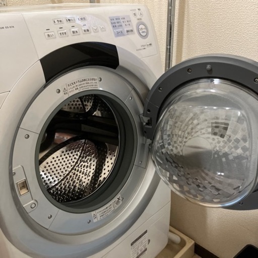 シャープ7kg ドラム式洗濯乾燥機