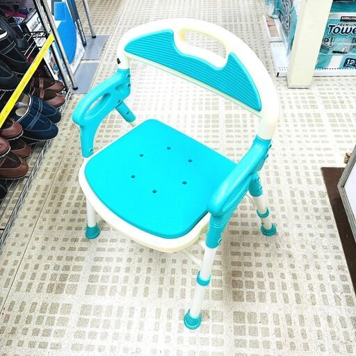 10/1【ジモティ特別価格】島製作所 シャワーチェア 7350ST 楽湯 折りたたみ