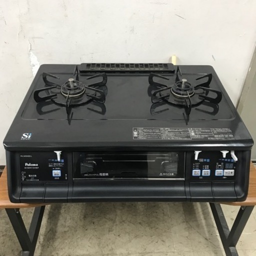 N2310-352 Paloma ガスコンロ PA-34WAE8-L 2013年製 都市ガス キズ汚れ有り 現状渡し