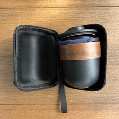 【未使用】携帯用 お茶セット(ケース付き) アウトドア キャンプの画像