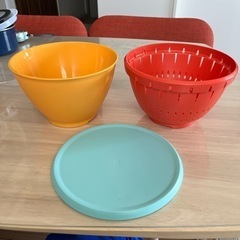 ボール、水切り