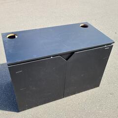 水槽台 ニッソー アクアウッド スタンド 900 ブラック

