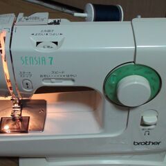 家庭用小型ミシン★brotherブラザー　EL130★SENSIA7