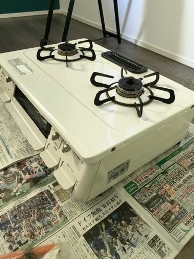 パロマ製  2口ガスコンロ