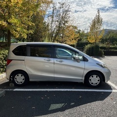 値下げ‼️H20年式フリードGジャストセレクション　車検7年8月　左電動スライド　ETC　バックカメラの画像