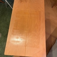 あげます：折りたたみテーブル