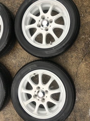綺麗な軽自動車の14インチタイヤ&アルミ