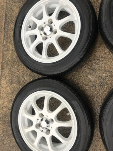 綺麗な軽自動車の14インチタイヤ&アルミ