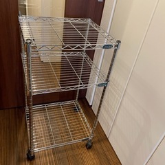 キャスター付きラック0円