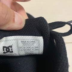 DC スニーカー　子供用品(男の子)の画像