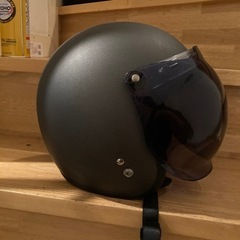［お相手が決まりました！］バイク用ヘルメット【マットブラック】