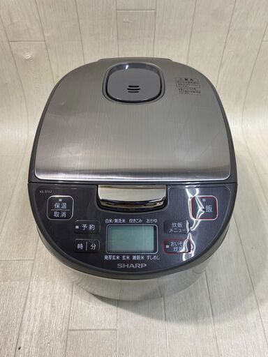 A3786　シャープ　ジャー炊飯器　2017年製　1.0L　5.5合