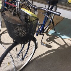 ★店頭にて試乗可★ J2703 シティサイクル自転車　ブルー ２６インチ クリーニング、簡易メンテナンス済み　【リユースのサカイ柏店】 中古自転車 　流山市 中古自転車 松戸市 中古自転車 我孫子市 中古自転車 船橋市 中古自転車 守谷市 中古自転車 取手市 中古自転車