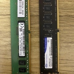 デスクトップPC メモリ　DDR4 4G×2（8G）