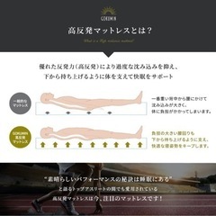 高反発マットレス＊クイーンサイズの画像