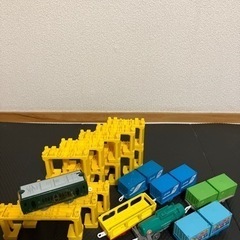 特⑥プラレール 複線ブロック橋脚3個・単線ブロック橋脚10個・その他の画像