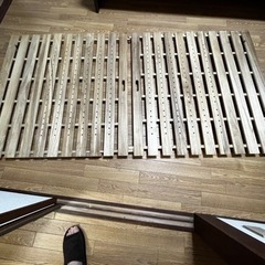 すのこベッド