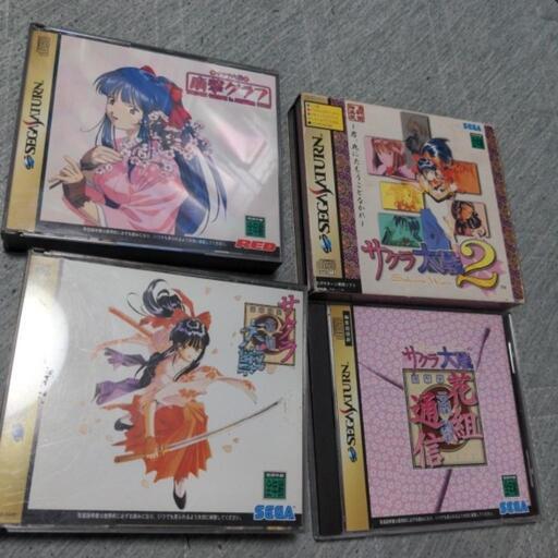 セガサターン　サクラ大戦　4種類セット