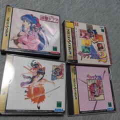 セガサターン　サクラ大戦　4種類セット