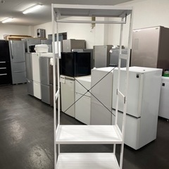 🌟激安‼️ホワイトハンガーラック幅75cm🌟KT0
