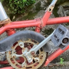 自転車店から出品/折り畳み16インチ/DAHON/貴重な初期型です/錆びていますが非常に良い状態/レストアベースですの画像