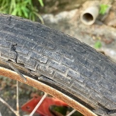 自転車店から出品/折り畳み16インチ/DAHON/貴重な初期型です/錆びていますが非常に良い状態/レストアベースですの画像