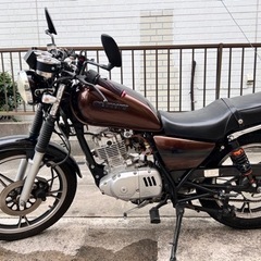値下げしました！GN１２５H カスタムあり　消耗品ほぼ交換済み　...