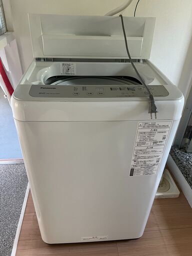 2020年製　パナソニック　全自動洗濯機