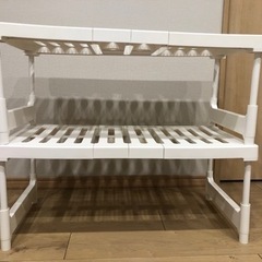 お話中●ニトリ　横伸縮　押入収納