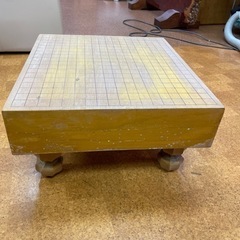 碁盤足付き2台、碁石セット　使用感ありの画像