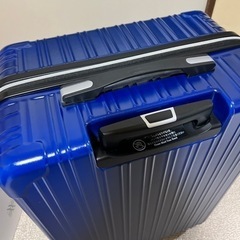 スーツケースMサイズ青【箱付】【美品】の画像