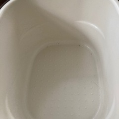 リッチェル　蓋付き　足湯バケツ　ホワイト　一個の画像