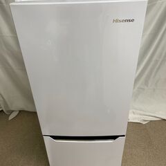 【北見市発】ハイセンス Hisense 2ドア冷凍冷蔵庫 HR-D15C 2019年製 白 150L (E2081wY)