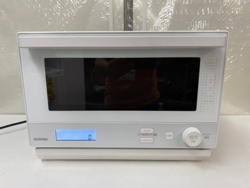 I668 ? 2023年製の美品♪ アイリスオーヤマ スチームオーブン 900Ｗ ⭐ 動作確認済 ⭐ クリーニング済