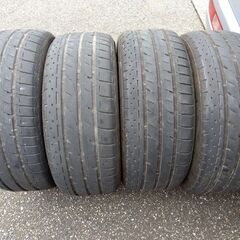 夏18インチ ブリジストン 235/50R18 日本製【富山】LUFT RVII 18インチ BS ブリジストン 中古 4本 235/50/18 夏 235/50-18 RV-II RV2