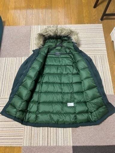 【美品】mont-bell ハスキーコート　レディースM ダークグリーン