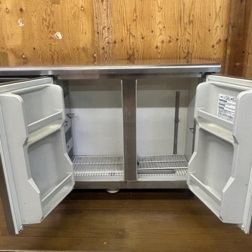 k1008510冷蔵庫 ホシザキ RT-115MTCG 業務用冷蔵庫 テーブル形冷蔵庫 台下冷蔵庫 幅115㎝ 宮城引き取り 現状品 
