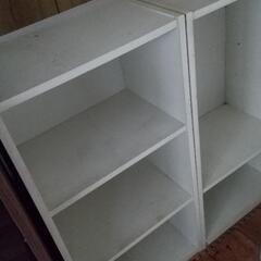 10/15まで！白い棚  2個セット 収納 DIY リメイク 材...