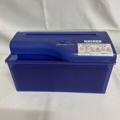 【北見市発】ブレイザー BRISER PERSONAL SHREDDER シュレッター シュレッダー LEBEN 型番不明 2000年製 青 (E2089wY)の画像