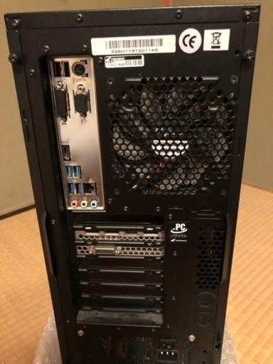 [受け渡し者決定] 値下げ(5万->1万円)ゲーミング　ディスクトップ　BTOカスタムPC